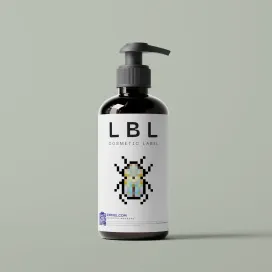 Cosmetic Label Showcasing 12